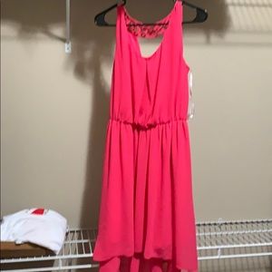 hot pink dress